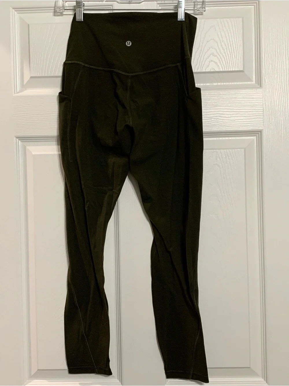 lululemon athletica Olive Green High-Rise Pocket Leggings